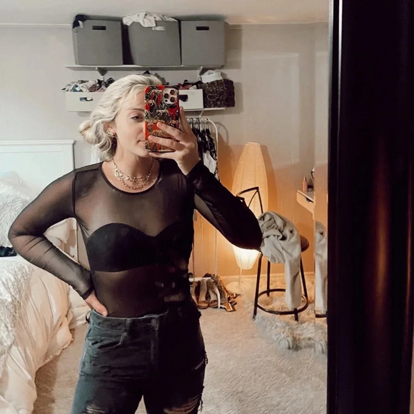 Forever 21 Tops - - FOREVER 21 mesh top S